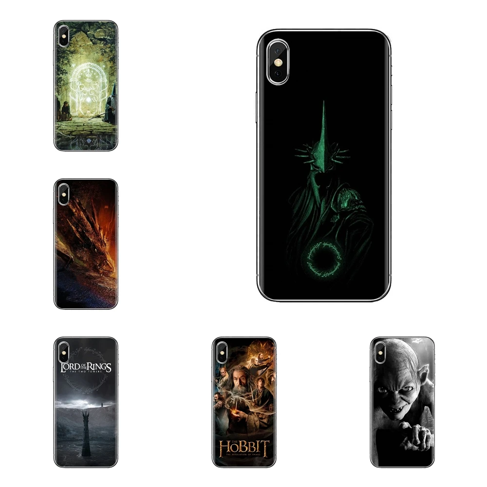 Для iPod Touch Apple iPhone 11 Pro 4 4s 5 5S SE 5C 6 6S 7 8 X XR XS Plus Max TPU прозрачные чехлы Хоббит Властелин