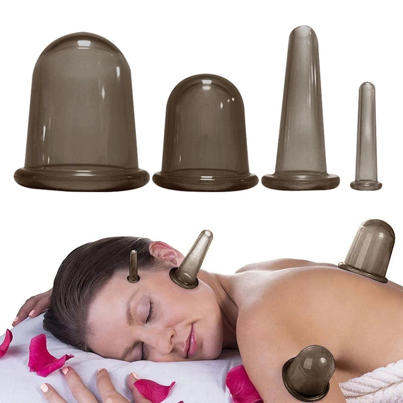 

Professional Suction Cups Massage Jars Anti-cellulite Massager Vacuum Cupping Glasses Therapy Set Face Sucker Slimming Body Cup