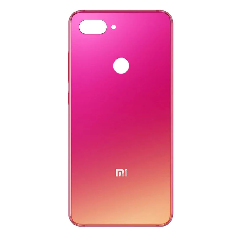 Xiao Mi Xiaomi Оригинальный чехол со стеклянной батареей для 8 lite Lite Mi8 задняя крышка