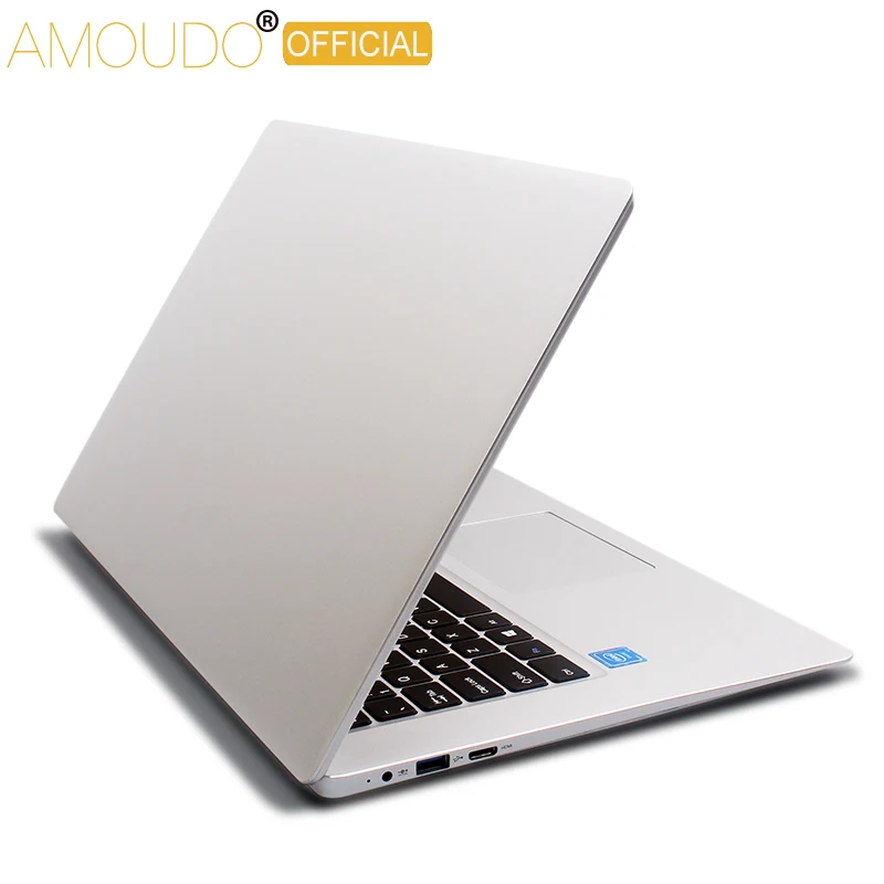 Amoudo 15,6 дюймов 1920*108P IPS экран Intel четырехъядерный процессор 4 ГБ ОЗУ 64 Гб ПЗУ Win10 ноутбук компьютер