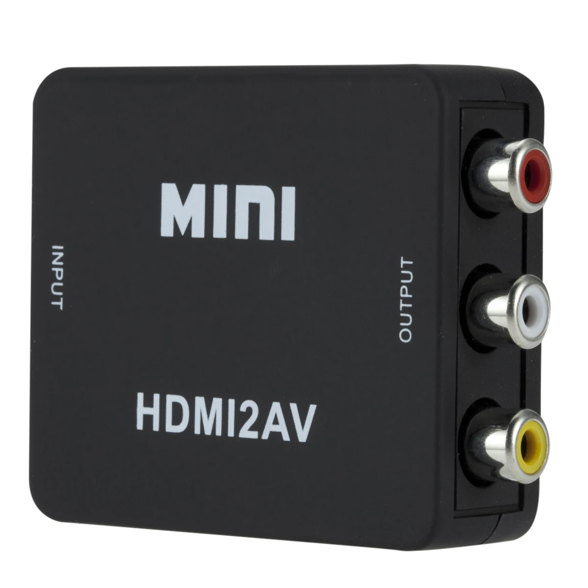 HD 1080P HDMI к RCA AV/CVBS адаптер мини HDMI2AV видео конвертер коробка для PS3 Видеомагнитофон