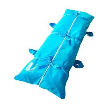 

Disposable Stretcher Sleeping Bag,Waterproof Body Storage Bag with Side Handles,Anti-Pollution Non-Woven Sleeping Bag