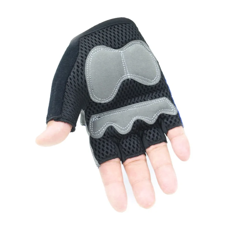

Men Women Summer Half Finger Cycling Golves Outdoor Sport Riding Fitness Non-slip Fingerless Breathable Protective Sunscreen