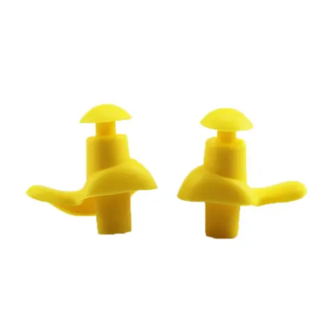 Pair Waterproof Spiral Earplugs Adult Bathing Diving Silicone Earplugs Ergonomic Swimming Earplugs