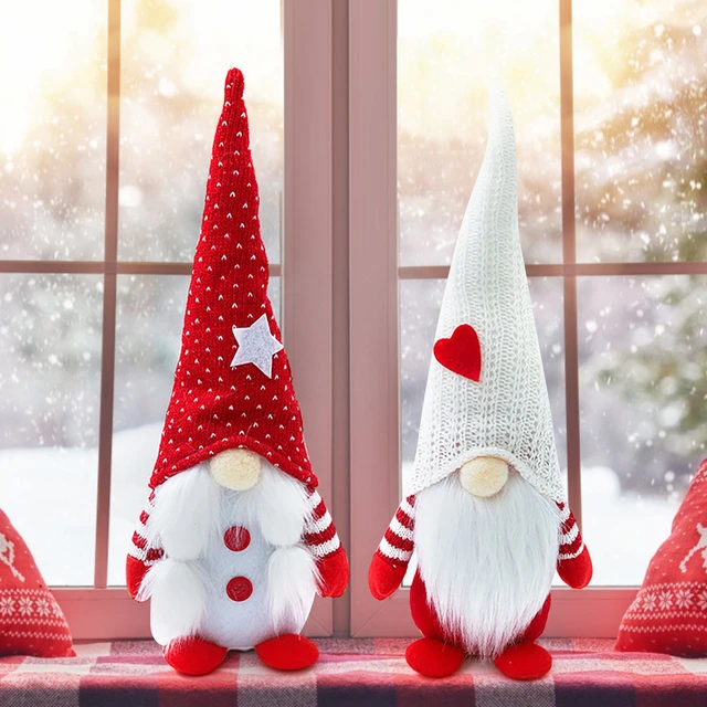 Faceless Gnome Christmas Decorations, Merry Christmas Ornament, Noel Xmas  Pendant, Happy New Year, 2023, 2024 - AliExpress
