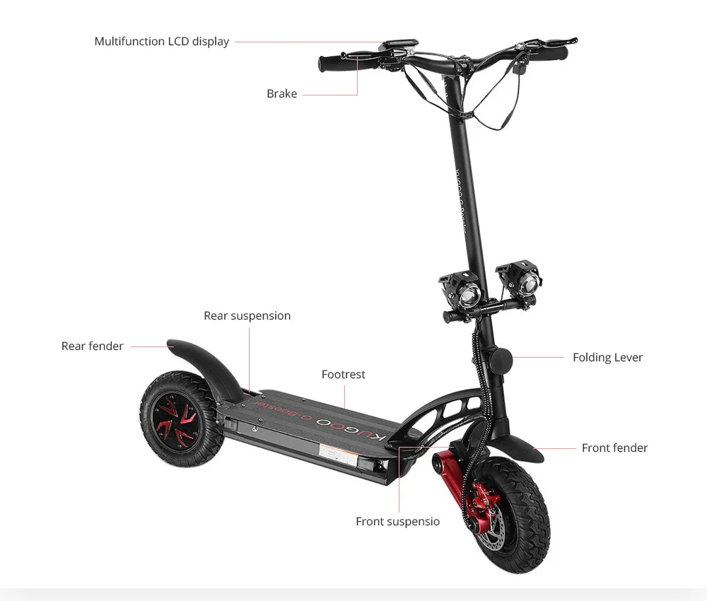 KUGOO G-Booster Electric Scooter (7)