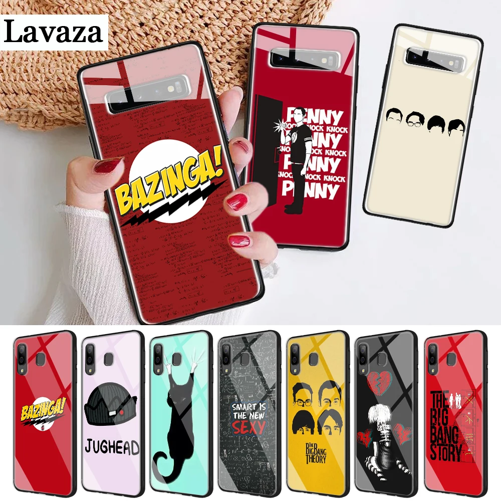 344d The Big Bang Theory Fashionable Glass Case for Samsung S7 Edge S8 S9 S10 Plus Note 8 9 10 A10 A20 A30 A40 A50 A60 A70 |