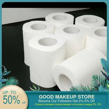 

10 Rolls/Lot Toilet Roll Paper 3 Layers Home Bath Toilet Roll Paper Native wood pulp Toilet Paper Tissue Roll paper towels