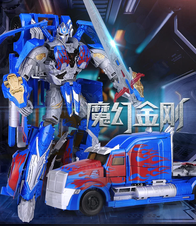 Детская игрушка-трансформер Jingang Bumblebee машина Акустооптическая модель робота набор фильм Гараж Комплект мальчик подарок