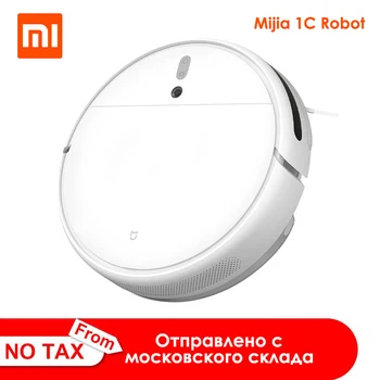 

XIAOMI MIJIA Mi Sweeping Mopping Robot Vacuum Cleaner 1C Smart Home Auto Dust Sterilize 2500PA cyclone Suction International