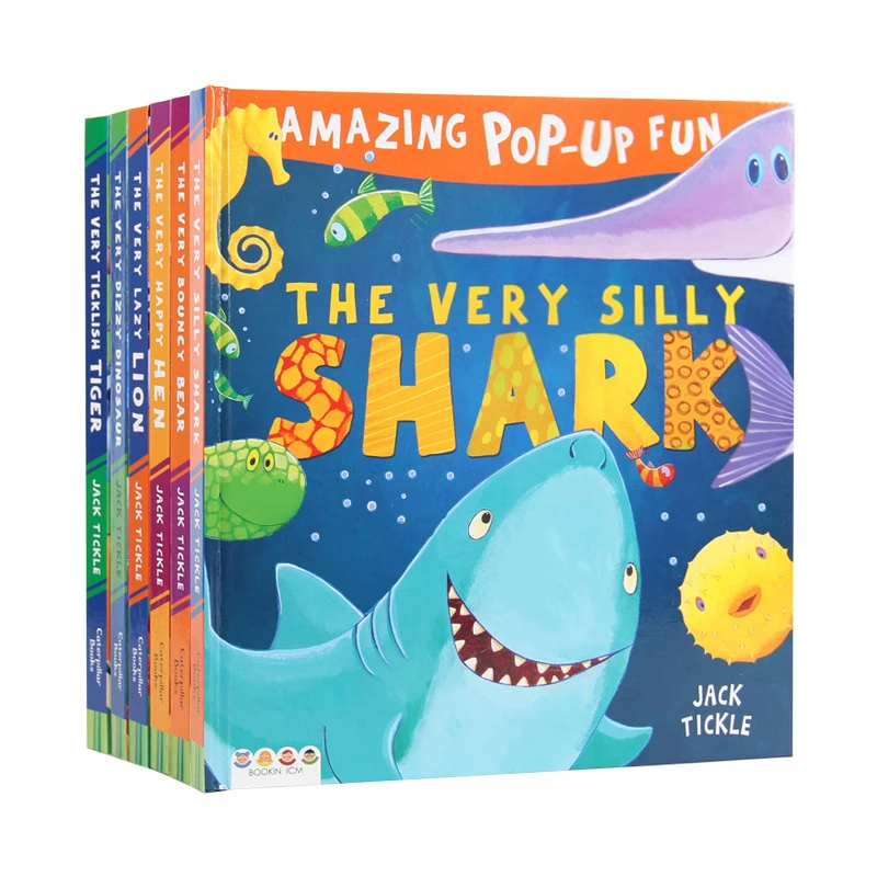 

Inside The Zoo Animal English Educational 3D Flap Picture Books Baby Children Reading Book school supply Gift for baby
