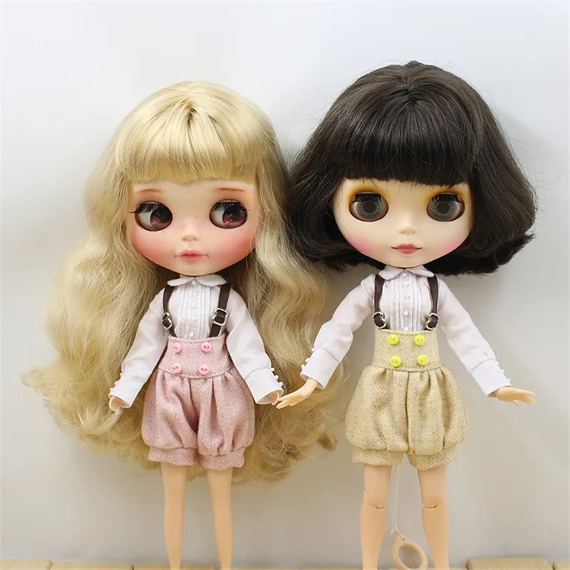 

Одежда для куклы ICY DBS Blyth, комплект одежды с комбинезоном, костюм 1/6, BJD azone s ob24, аниме девочка