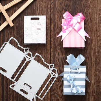 

Naifumodo Box Metal Cutting Dies DIY New Scrapbooking Card Embossing Paper Making Template Stencil Craft Dies Cut Gifts 2020