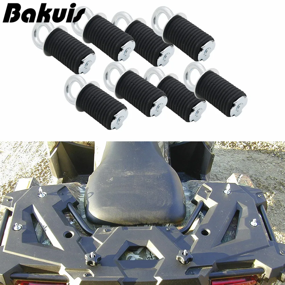 6-Piece Blue Tie Down Anchor Set
