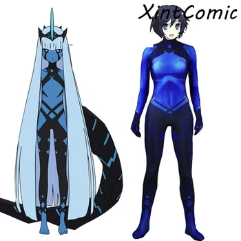 

Anime DARLING in the FRANXX 001 Cosplay Costume Klaxosaur Princess Zentai Women Kids Bodysuit Halloween Jumpsuits
