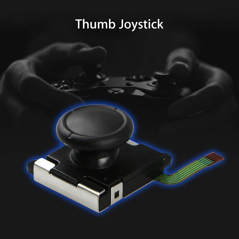 2-Pack 3D Аналоговый джойстик Joycon аналоговая палка для Джойстик-переключатель замена контроллер Joy-Con палка для большого пальца Замена(2-Pack