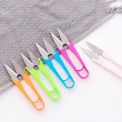 Напрямую от производителя продажа u-образной цветной ручки соединительные ножницы для вышивки крестом ножницы для дома