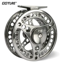 Goture Рыболовная катушка для нахлыстом 3/4 5/6 7/8 9/10 WT 2+ 1BB CNC-machined левая/правая большая беседка для нахлыстом запасная катушка рыболовные снасти