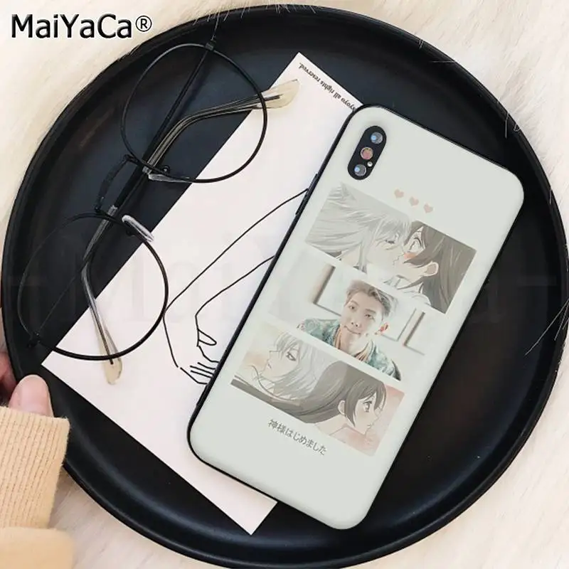 A5 MaiYaCa KPOP Euphoria Jungkook мягкий черный чехол для телефона для iPhone 11 pro XS MAX 8 7 6 6S Plus X 5 5S SE XR чехол - Цвет: A5