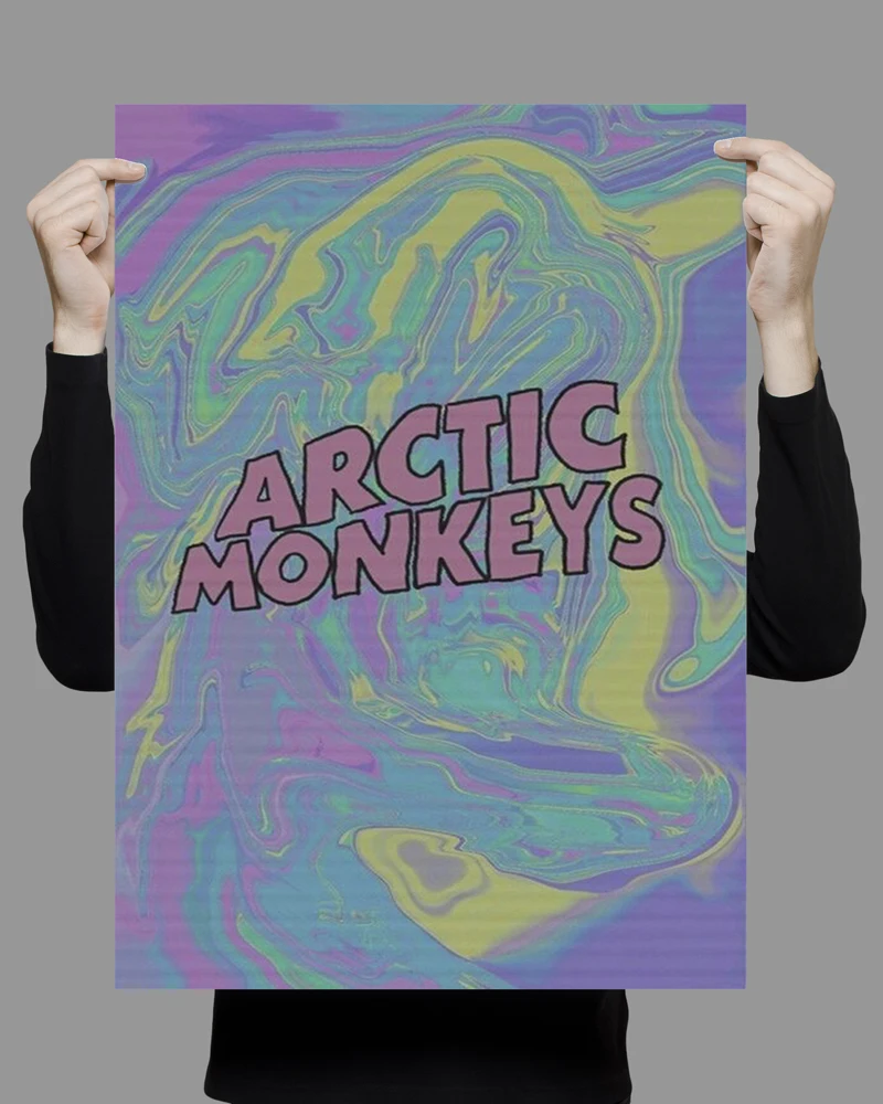 W403 Silk Fabric Poster Wall Art Decor ARCTIC MONKEYS CLASSIC MOVIE Trend Fashion Decoration Bright Christmas Gift