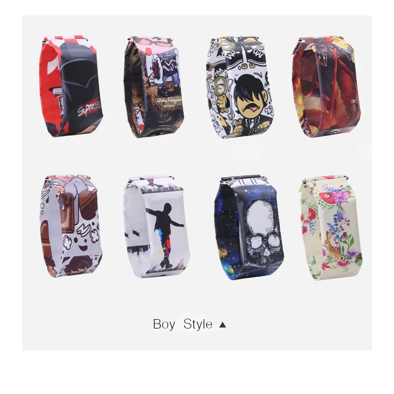 

Sport Lovers Digital Watch Unisex Creative Couple Paper Watch Waterproof Trending for Couples Relogio Masculino Dropshippng
