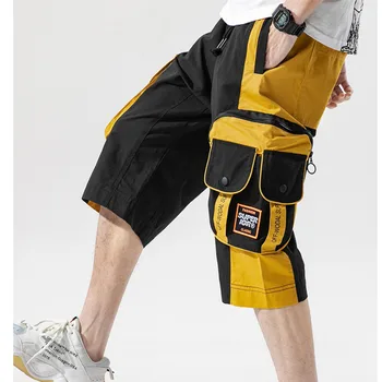 

EWQ / men's wear2020 tooling shorts men's casual loose zipper pants