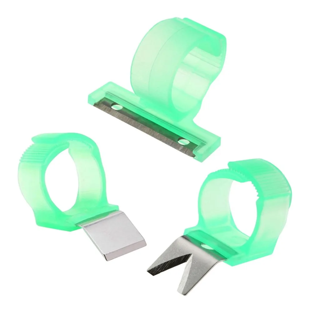 3Pcs  Garden Thumb Separator Finger Cutter Harvesting Plant Vegetable Tools #4d17 (7)