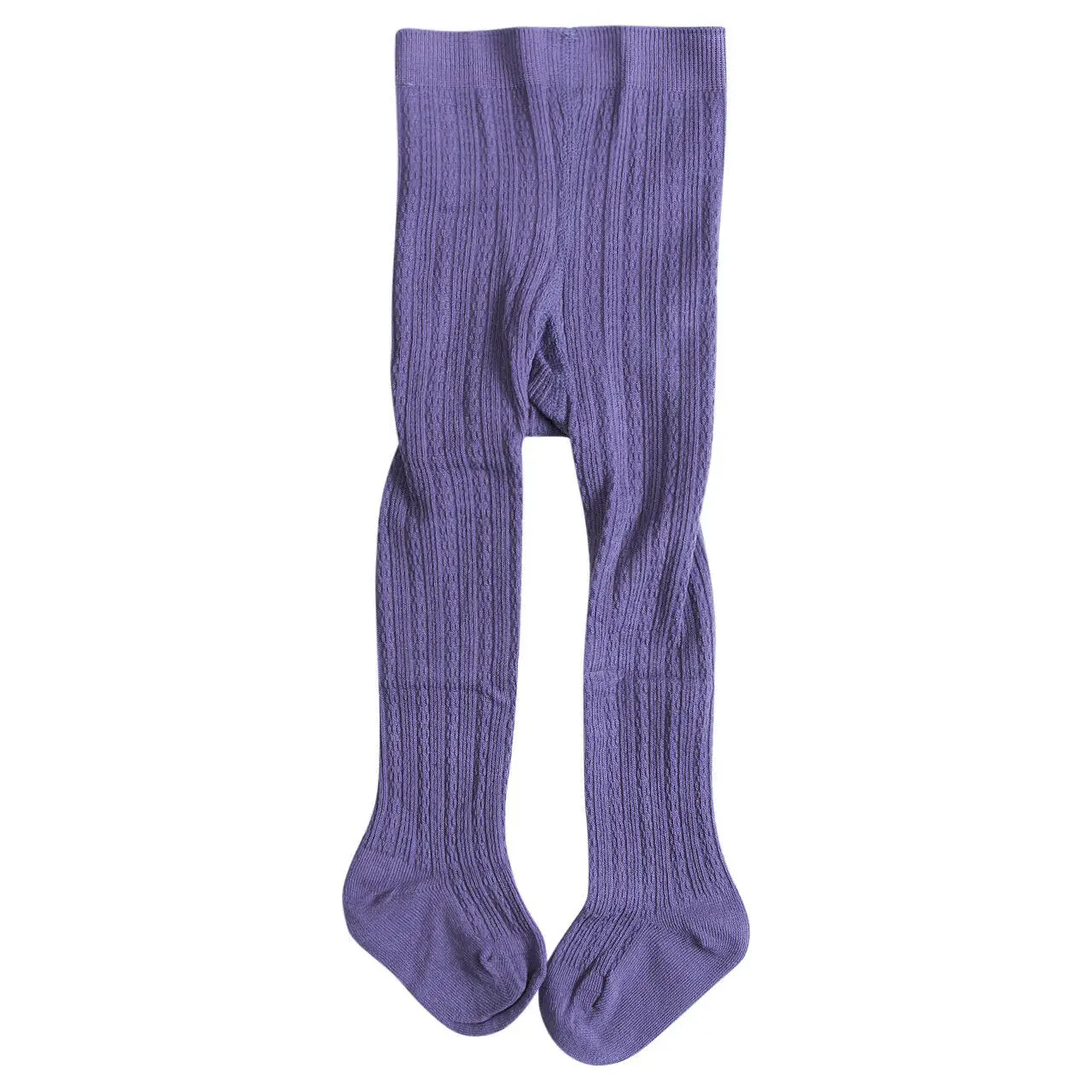 Зимние теплые детские колготки для девочек, Колготки с оборками для малышей мягкие теплые колготки, однотонные колготки для маленьких девочек - Цвет: As photo shows