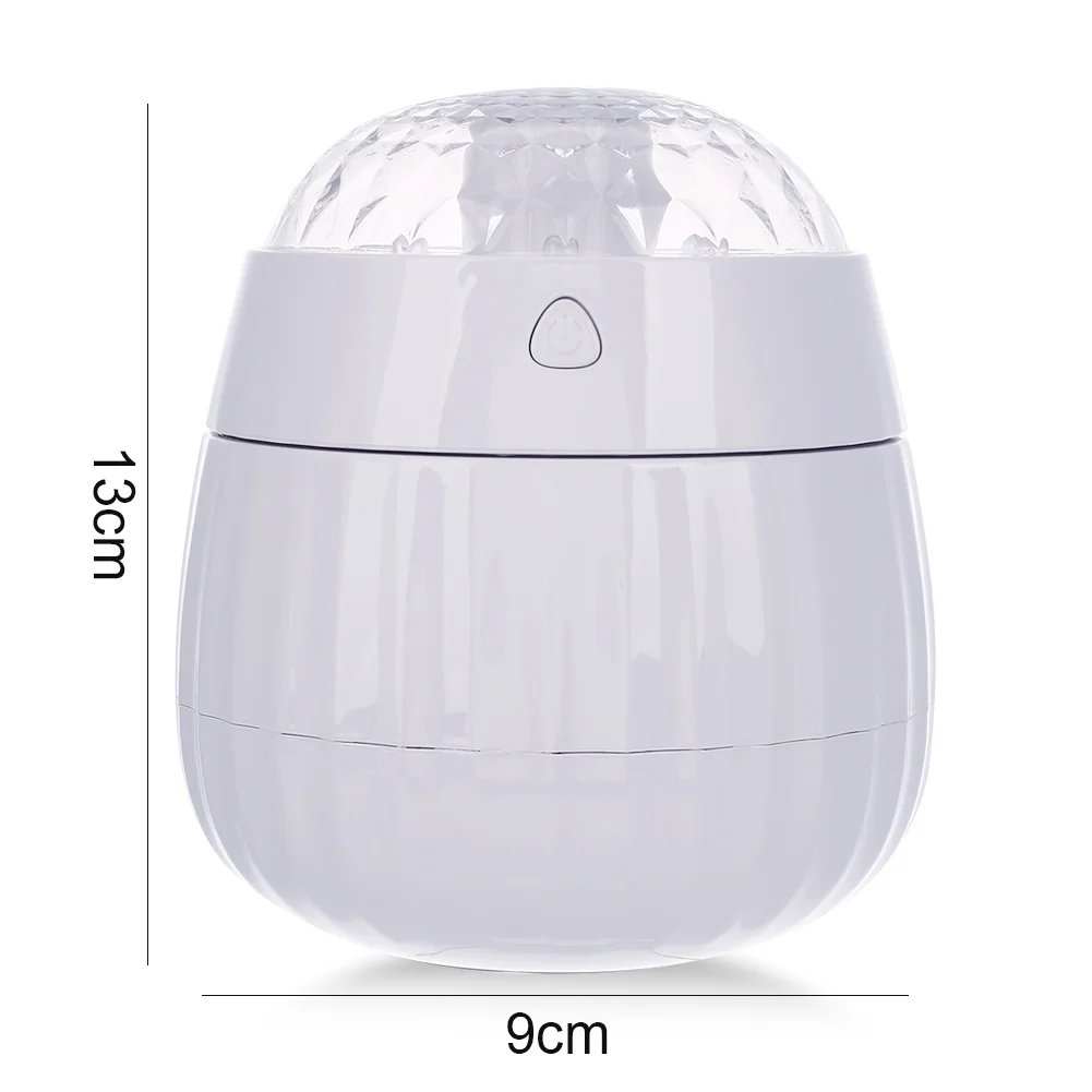 Ultrasonic Humidifier Aroma Diffuser Air Humidifier Projection Lamp Exquisite Creative Portable Fashion 380ML ABS