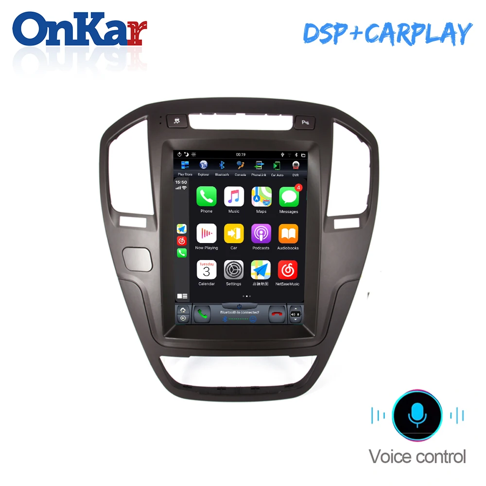 OnKar Car Multimedia Player For Buick/ Opel Insignia 2009 2010 2011 2012 2013 10.4 Inch Vertical Screen Android 9.0 Auto Radio