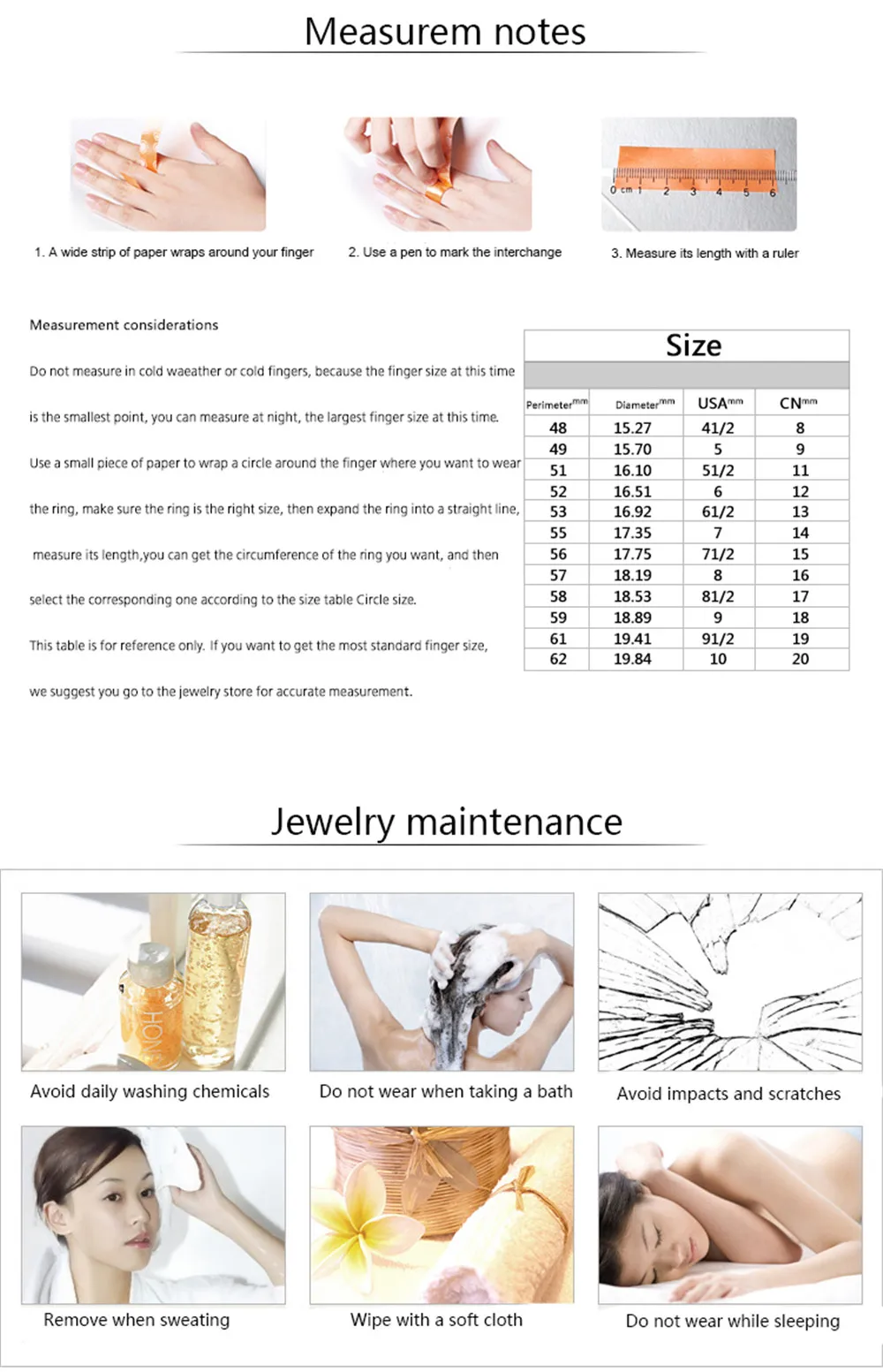 ring size
