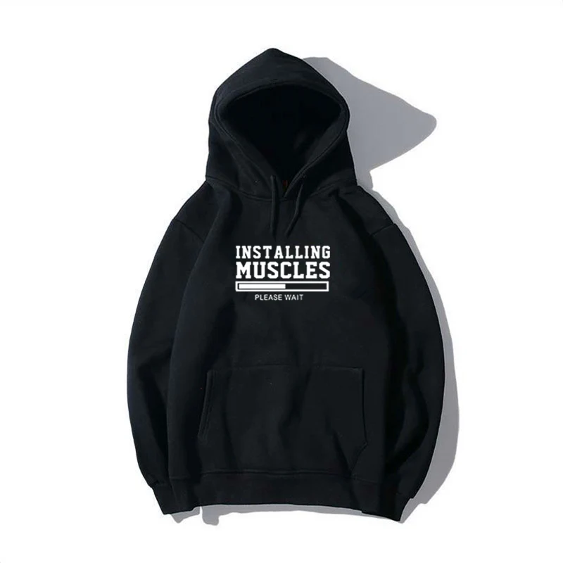 

2019 Autumn And Winter Brand Sweatshirts Men High Quality Brand Letter Printing Fashion Mens Hoodies Thickened Men's Hoodie