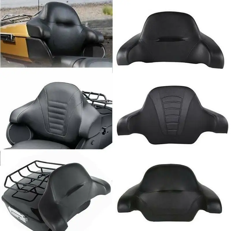 

Motorcycle King Chopped Pack Trunk Wrap Around Backrest For Harley Tour Pack Touring 2014-19