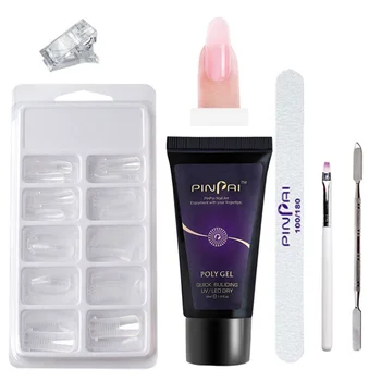 

1Set Manicure Extended Glue Set Nail Extension Glue Rapid Dry lengthen Set