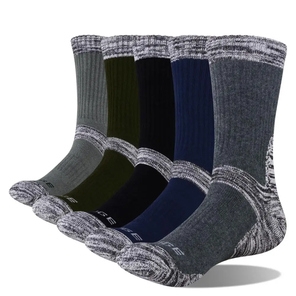 

YUEGDE Brand High Quality Cushion Combed Cotton Crew Socks Breathable Comfort Casual Mens Socks