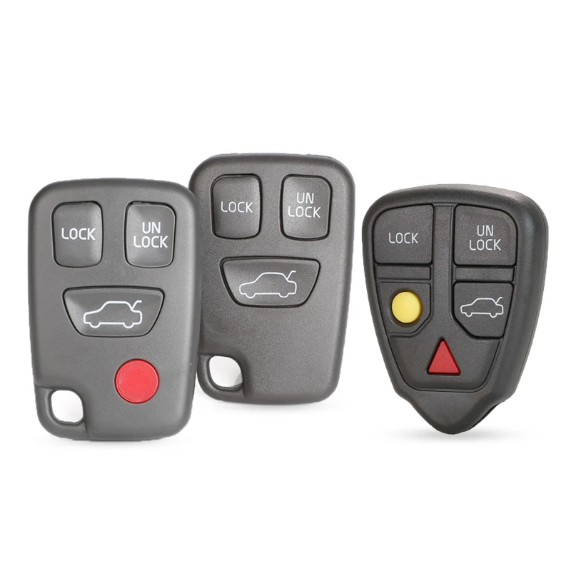 Keyforkess 3/4 Bottoni Remote Fob Chiave Dell'automobile Borsette per Volvo S70 V70 C70 S40 V40 XC90 XC70 di Ricambio Uncut Lama cassa Chiave dell'automobile - Haf86ebc8858f4317a115772ce7c8f460V