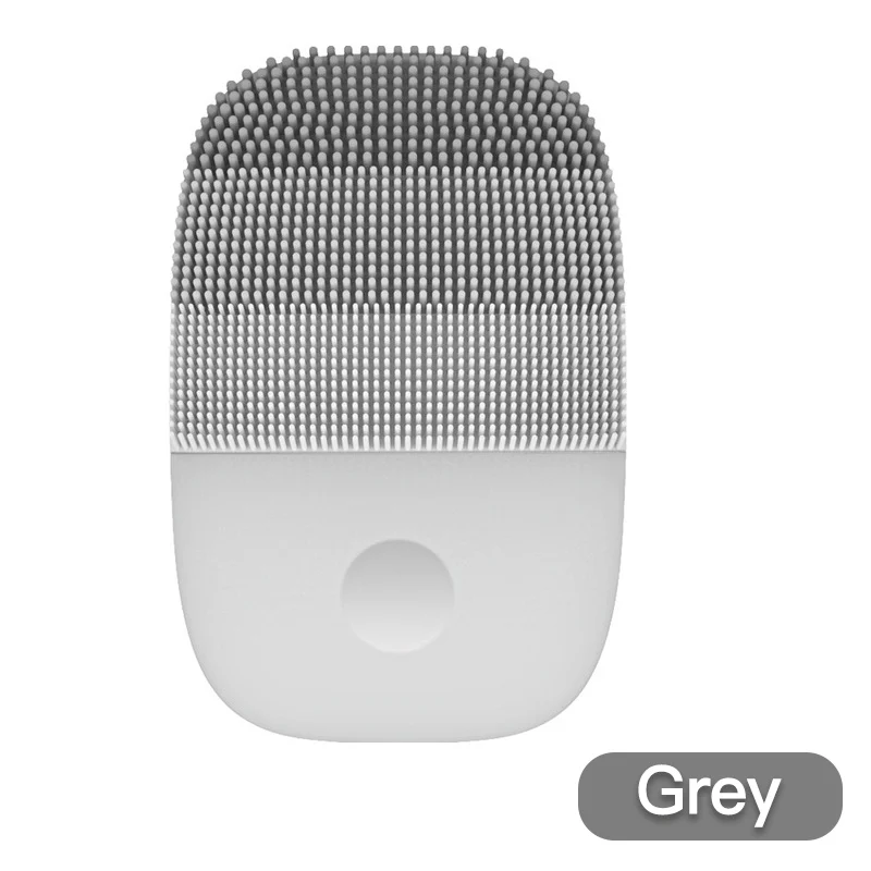 Xiaomi inFace Smart Sonic Clean Электрический глубокое очищение для лица Чистящая Щетка массажная стирка уход за лицом очиститель перезаряжаемый - Цвет: Серый