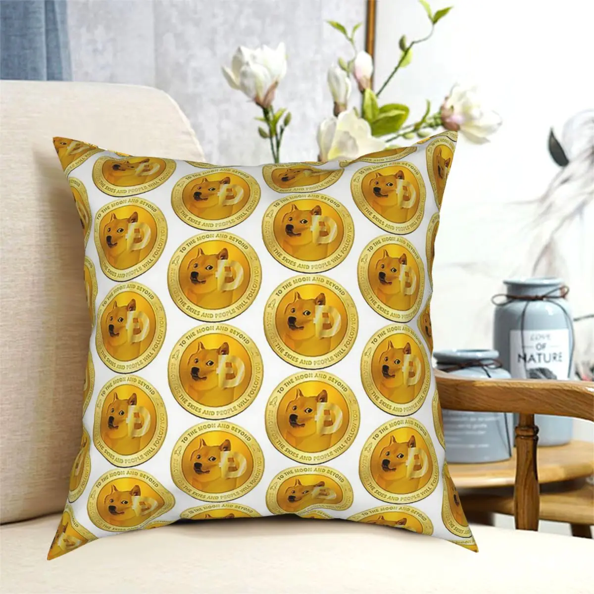 Дожкойн Косплей Shiba Лисья Секретная служба (Inu крипто-I Love You To The Moon и вне дожкойн