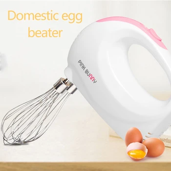 

100W Electric Egg Beater Stainless Steel Food Blender Processor Whipped Cream Butter Frother Foamer Automatic mixer egg beater