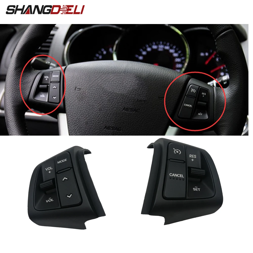 Steering Wheel Button Audio Volume Cruise Control Switch For Kia