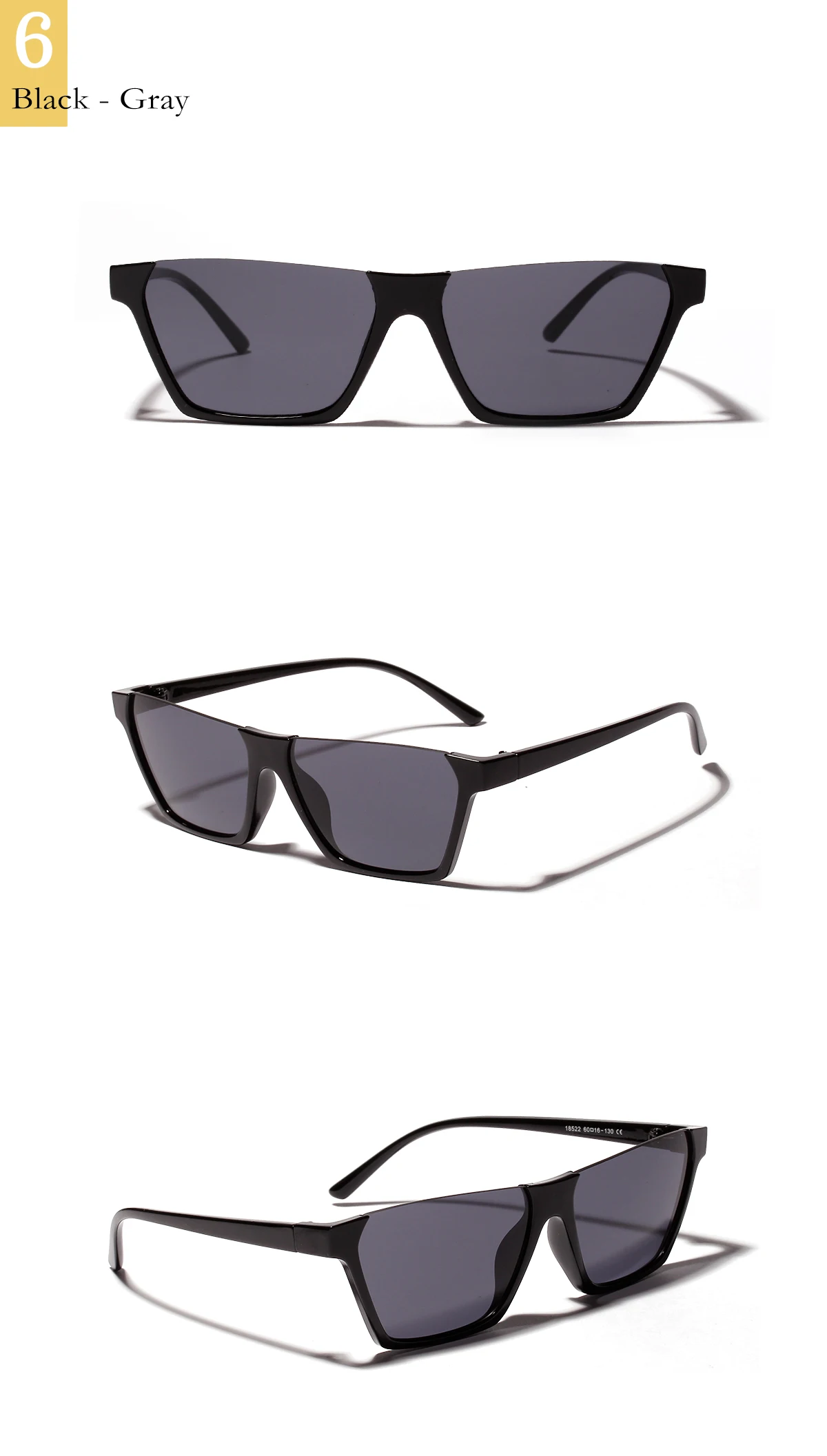 China Custom Fashion Women Casual Small Triangle Cat Eye Sunglasses