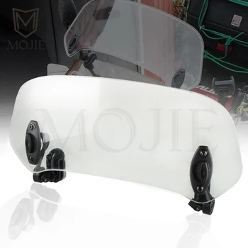 

Motorcycle Windshield Extension Spoiler Windscreen Air Deflector For MOTO GUZZI V7 Stone/Special V9 Bobber/Roamer V11 Bellagio