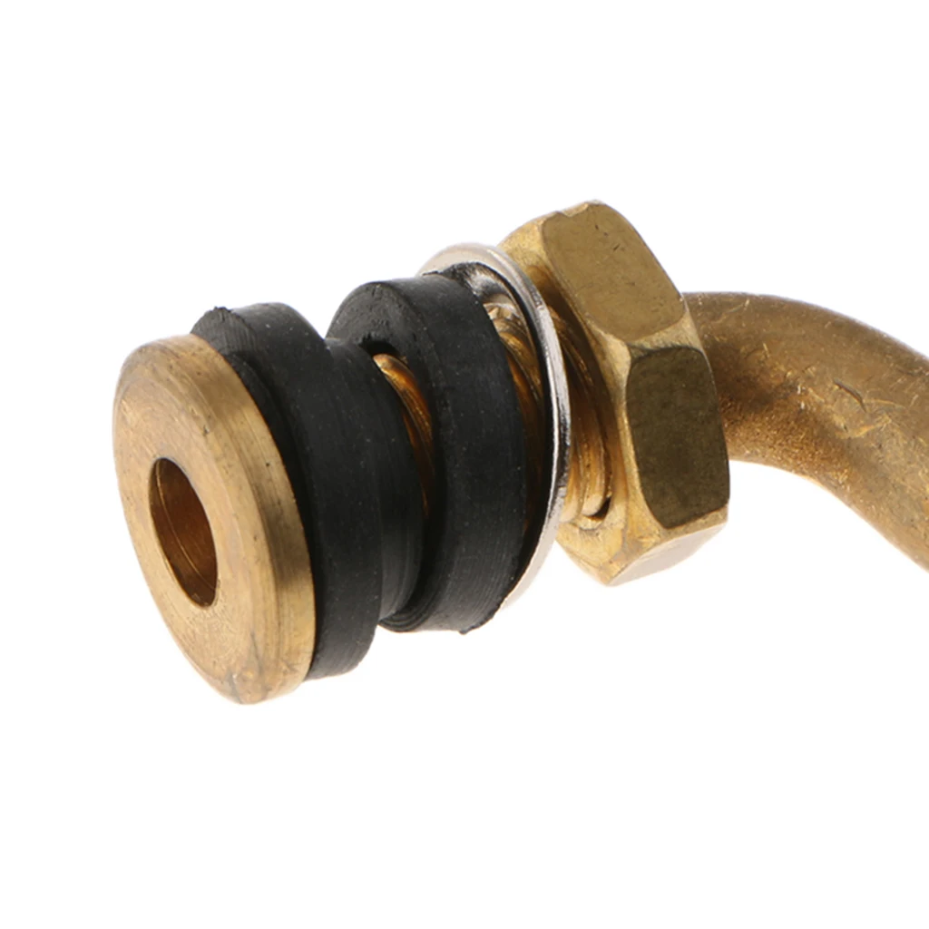 Tyre Inflator Adapter 90 Degrees Valve Stem Extension - Universal Fit