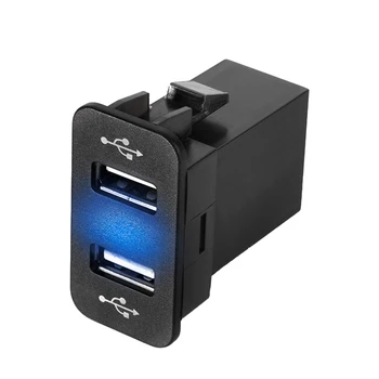 

4.2A Dual USB Car Charger USB Socket With digital display Built-in smart chip offers multi protection Fit for Suzuki HAVAL H6