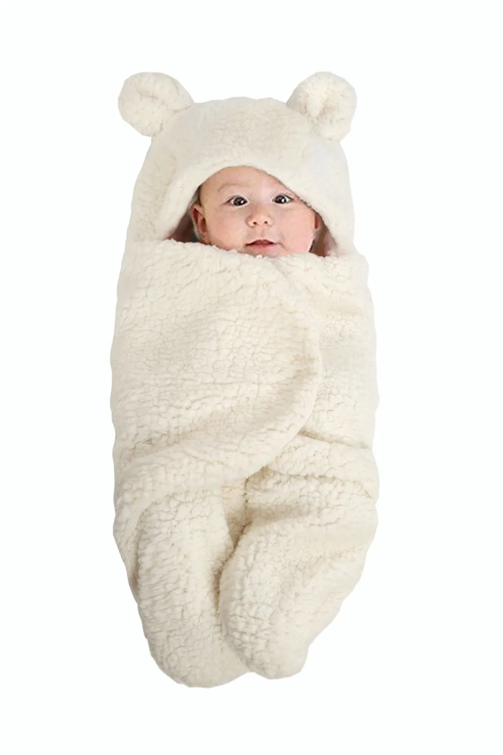 Брендовый детский спальный мешок с раздельными ножками, супер теплый, плюс бархат, милые уши панды, детское одеяло
