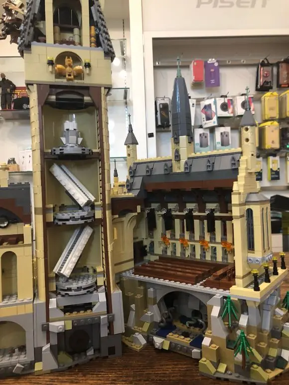 Магический замок Харри хогварт из фильма Снейп Дамблдор Волшебная школьная модель 6742 шт строительные блоки кирпичи игрушки для детей фильм