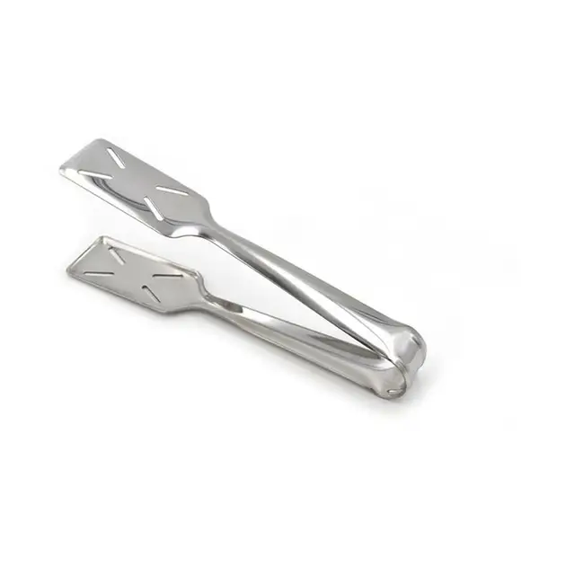 1Db Bbq Fogók Rozsdamentes Acél Ergonómikus Hosszú Ételek Sütő Fogó Szerszámok Kiegészítők Kültéri Kempinghez - Image 5