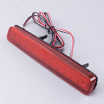 

DC12V 3W Left Red Lens LED Bumper Reflector Marker Lights fit for Toyota Prius V 2012 2013 2014 2015 2016 2017