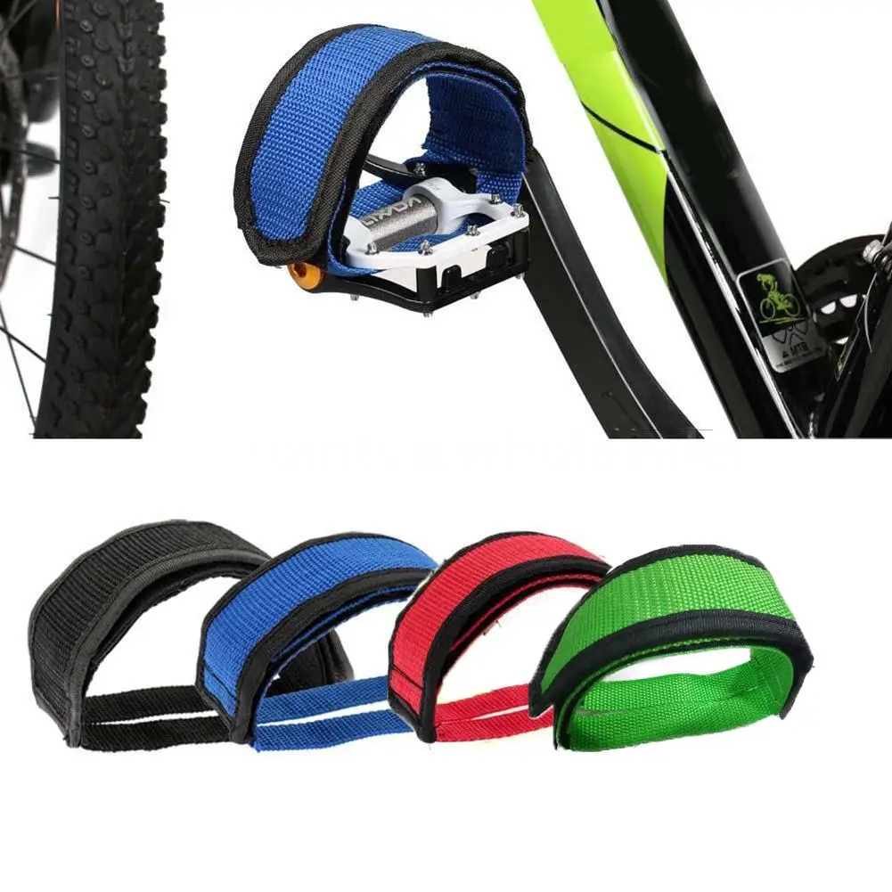 1 Pcs Bike Pedal Straps For Fixed Gear Bike, Lightweight Foot Toe