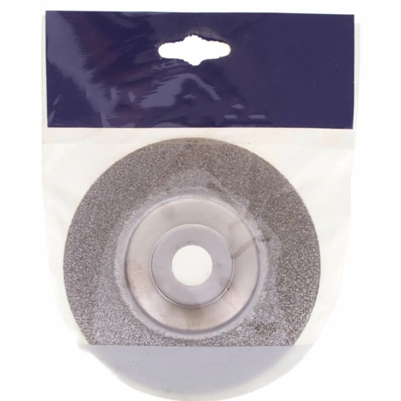 4" 60Grit Diamond Coated Grinding Disc Wheel For Angle Grinder Coarse Glass Lapidary Saw Blades Rotary Abrasive Tools NEW